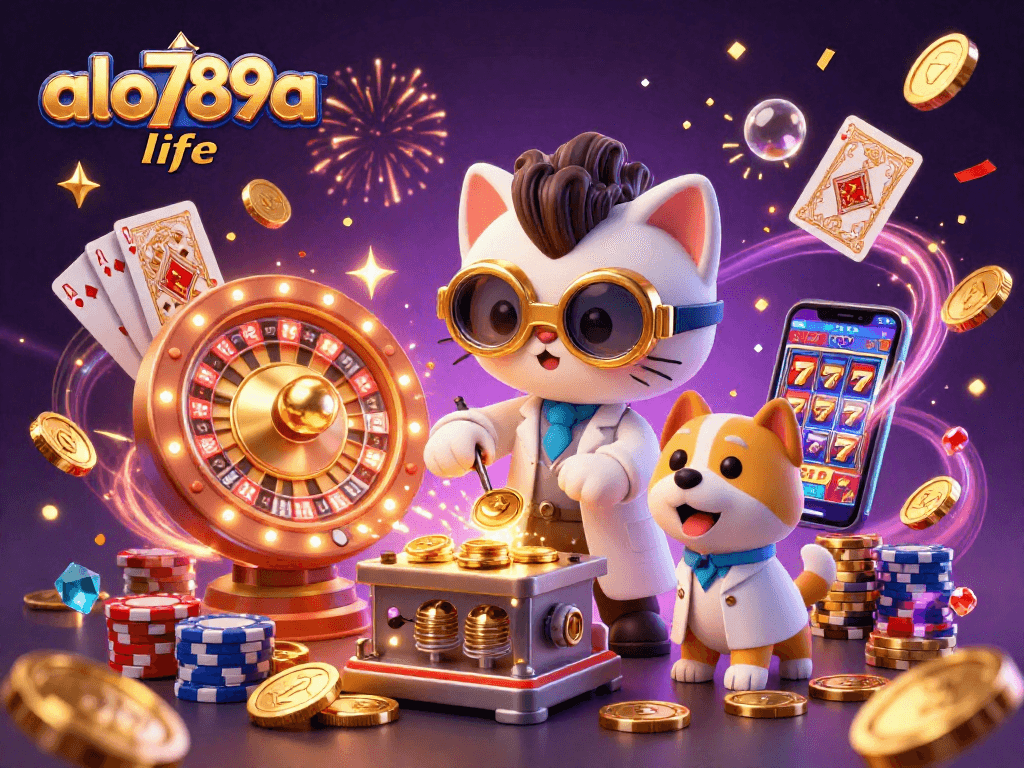 Experience thrilling gameplay at alo789a life with dynamic scenes of slots and casino action.