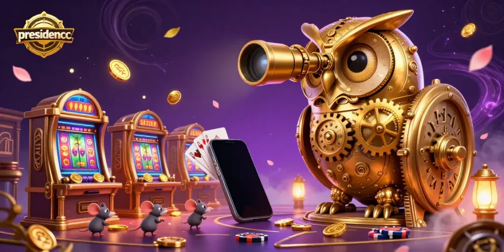 Experience thrilling gameplay at presidencc with exciting slot machines and vibrant casino elements.