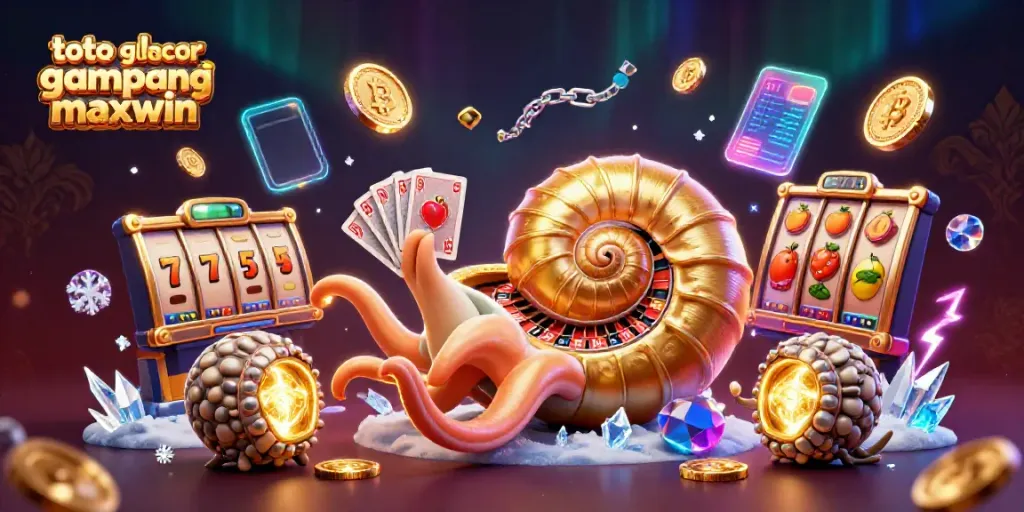 Visual konsep slot online toto slot gacor gampang maxwin dengan karakter unik dan simbol berkualitas tinggi.