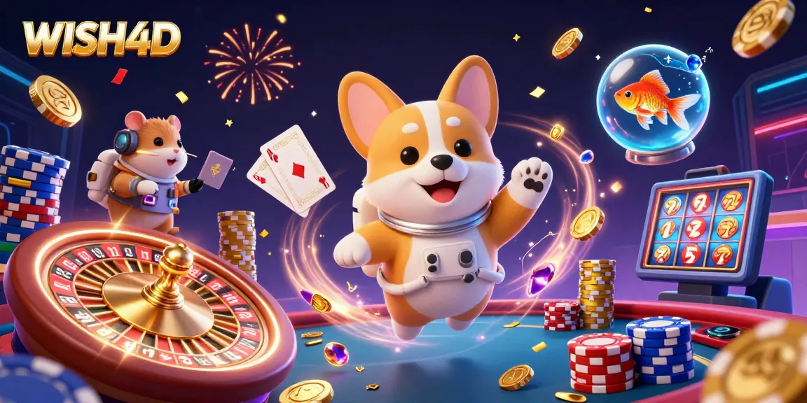 WISH4D memberikan pengalaman bermain kasino luar angkasa dengan karakter unik dan permainan yang menonjol.