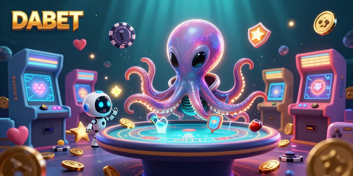 DABET enhances the experience of playing poker with vibrant characters and dynamic casino elements.